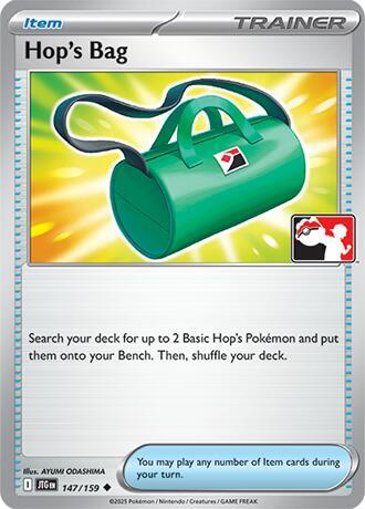 Hop's Bag - 147/159 - Holofoil - NM - Uncommon - Prize Pack Series One