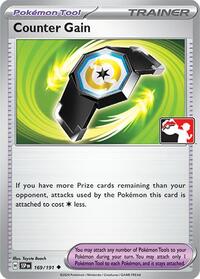 Counter Gain - 169/191 - Holofoil - NM - Uncommon - Prize Pack Series One