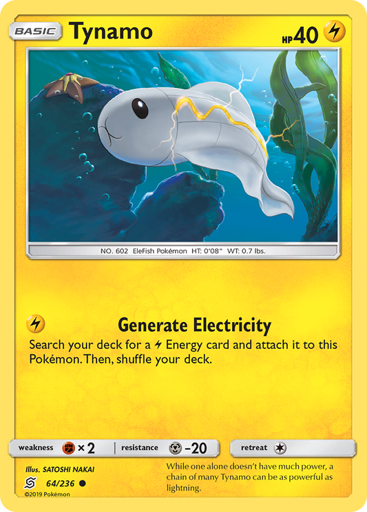 Tynamo - 64/236 - Normal - NM - Common - Unified Minds