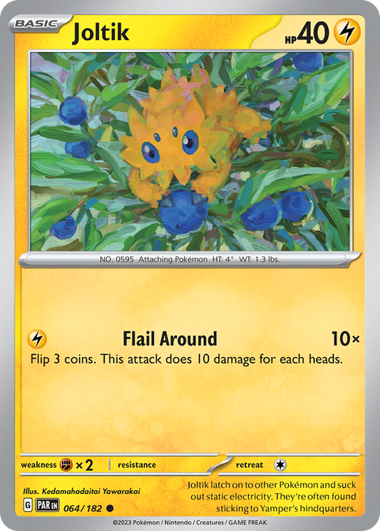 Joltik - 64/182 - Normal - NM - Common - Paradox Rift