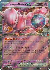 Team Rockets Mewtwo ex - 216 - Holofoil - NM - Promo - Scarlet & Violet Promo