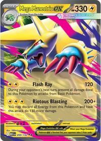 Mega Manectric ex - 50/132 - Holofoil - NM - Double Rare - Mega Evolution