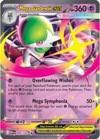 Mega Gardevoir ex - 60/132 - Holofoil - NM - Double Rare - Mega Evolution