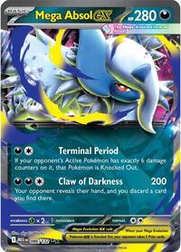 Mega Absol ex - 86/132 - Normal - NM - Double Rare - Mega Evolution