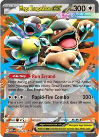 Mega Kangaskhan ex - 104/132 - Normal - NM - Double Rare - Mega Evolution