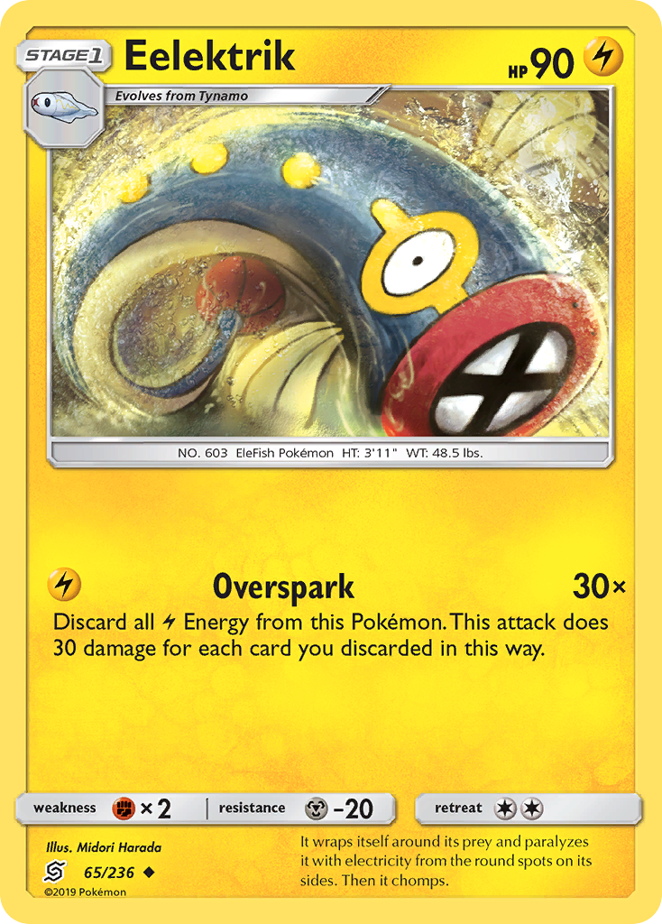 Eelektrik - 65/236 - Normal - NM - Uncommon - Unified Minds