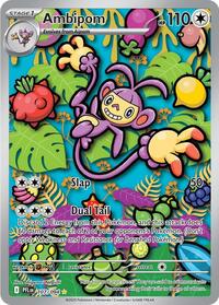 Ambipom - 107/94 - Holofoil - NM - Illustration Rare - Phantasmal Flames