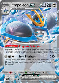 Empoleon ex - 70/94 - Normal - NM - Double Rare - Phantasmal Flames