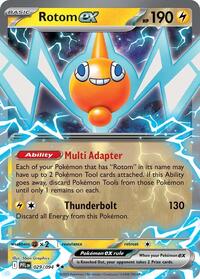 Rotom ex - 29/94 - Holofoil - NM - Double Rare - Phantasmal Flames