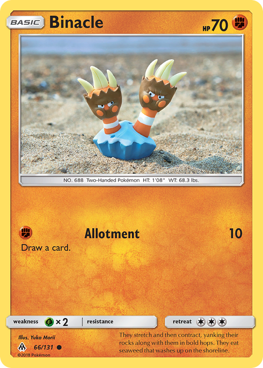 Binacle - 66/131 - Normal - NM - Common - Forbidden Light
