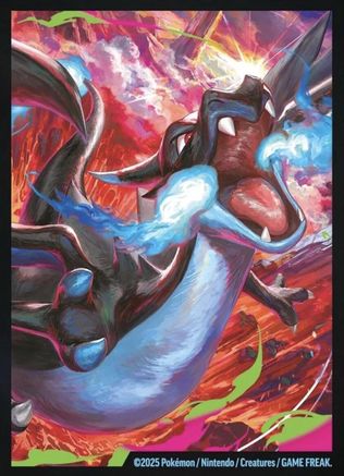 Pokemon TCG: Ultra Premium Collection Card Sleeves - Mega Charizard X (65-Pack) - Pokemon International Card Sleeves