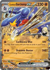 Cynthias Garchomp ex - 111/217 - Holofoil - NM - Double Rare - Ascended Heroes