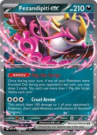 Fezandipiti ex - 142/217 - Holofoil - NM - Double Rare - ME: Ascended Heroes