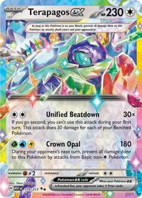 Terapagos ex - 179/217 - Holofoil - NM - Double Rare - ME: Ascended Heroes