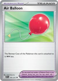Air Balloon - 181 - Reverse Holofoil - NM - Uncommon - Ascended Heroes
