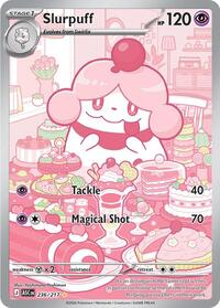 Slurpuff - 236/217 - Holofoil - NM - Illustration Rare - Ascended Heroes