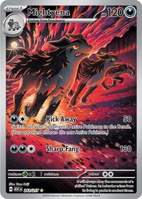 Mightyena - 243/217 - Holofoil - NM - Illustration Rare - Ascended Heroes