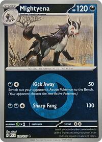 Mightyena - 129/217 - Reverse Holofoil - Energy Symbol - NM - Uncommon - Ascended Heroes