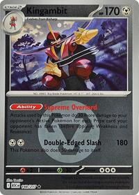 Kingambit Energy Symbol Pattern - 148 - reverseHolofoil-energysymbol - NM - Rare - Ascended Heroes