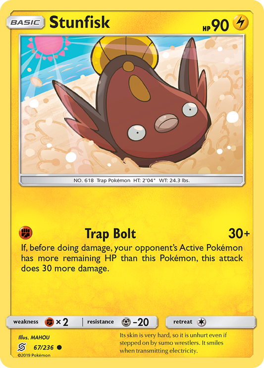 Stunfisk - 67/236 - Normal - NM - Common - Unified Minds