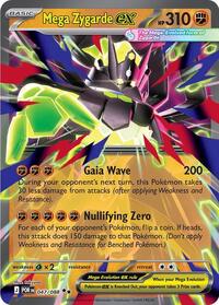 Mega Zygarde ex - 47/88 - Holofoil - NM - Double Rare - Perfect Order