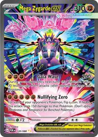Mega Zygarde ex - 120/88 - Holofoil - NM - Special Illustration Rare - Perfect Order