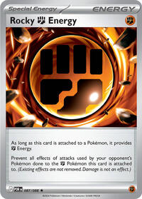 Rocky Fighting Energy - 87 - Holofoil - NM - Rare - Perfect Order