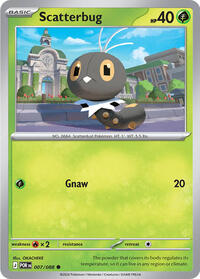 Scatterbug - 7 - Reverse Holofoil - NM - Common - Perfect Order