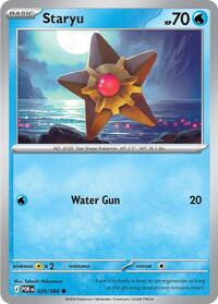 Staryu - 20 - Normal - NM - Common - Perfect Order