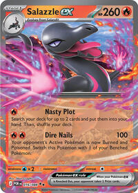 Salazzle ex - 16/88 - Holofoil - NM - Double Rare - Perfect Order