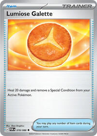 Lumiose Galette - 78 - Normal - NM - Uncommon - Perfect Order