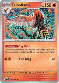 Talonflame 014 088 - 14 - Normal - NM - Uncommon - Perfect Order
