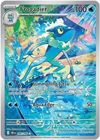 Frogadier - 89/86 - Holofoil - NM - Illustration Rare - Chaos Rising
