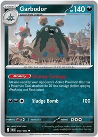 Garbodor - 57/86 - Normal - NM - Uncommon - Chaos Rising
