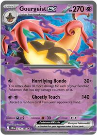Gourgeist ex - 41/86 - Holofoil - NM - Double Rare - Chaos Rising