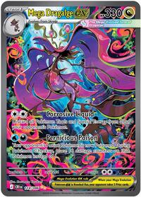 Mega Dragalge ex - 118/86 - Holofoil - NM - Special Illustration Rare - Chaos Rising