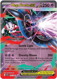 Mega Floette ex - 35/86 - Holofoil - NM - Double Rare - Chaos Rising