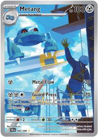 Metang - 94/86 - Holofoil - NM - Illustration Rare - Chaos Rising