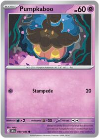 Pumpkaboo - 40/86 - Normal - NM - Common - Chaos Rising