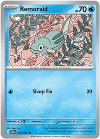 Remoraid - 16/86 - Normal - NM - Common - Chaos Rising