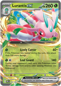 Lurantis ex - 4/84 - Holofoil - NM - Double Rare - Pitch Black