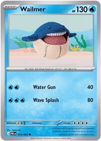 Wailmer - 15/84 - Reverse Holofoil - NM - Common - Pitch Black