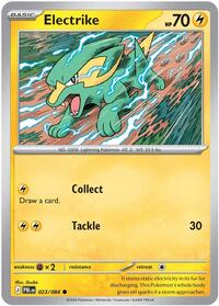 Electrike - 23/84 - Normal - NM - Common - Pitch Black
