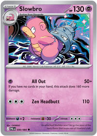 Slowbro - 30/84 - Reverse Holofoil - NM - Uncommon - Pitch Black