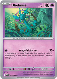 Dhelmise - 39/84 - Normal - NM - Uncommon - Pitch Black