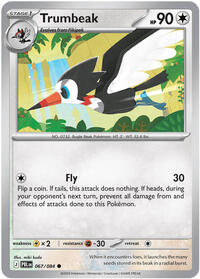 Trumbeak - 67/84 - Normal - NM - Common - Pitch Black