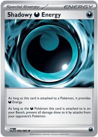 Shadowy Darkness Energy - 83/84 - Reverse Holofoil - NM - Rare - Pitch Black