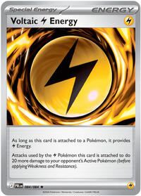 Voltaic Lightning Energy - 84/84 - Holofoil - NM - Rare - Pitch Black
