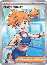 Mistys Vitality - 111/84 - Holofoil - NM - Ultra Rare - Pitch Black