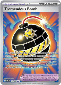 Tremendous Bomb - 113/84 - Holofoil - NM - Ultra Rare - Pitch Black